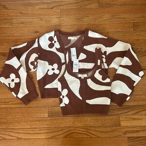 NWT sweater and tank top set